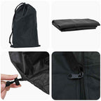 Funda para leñero Liso Negro 61 x 122 x 106 cm Tela Oxford 210D