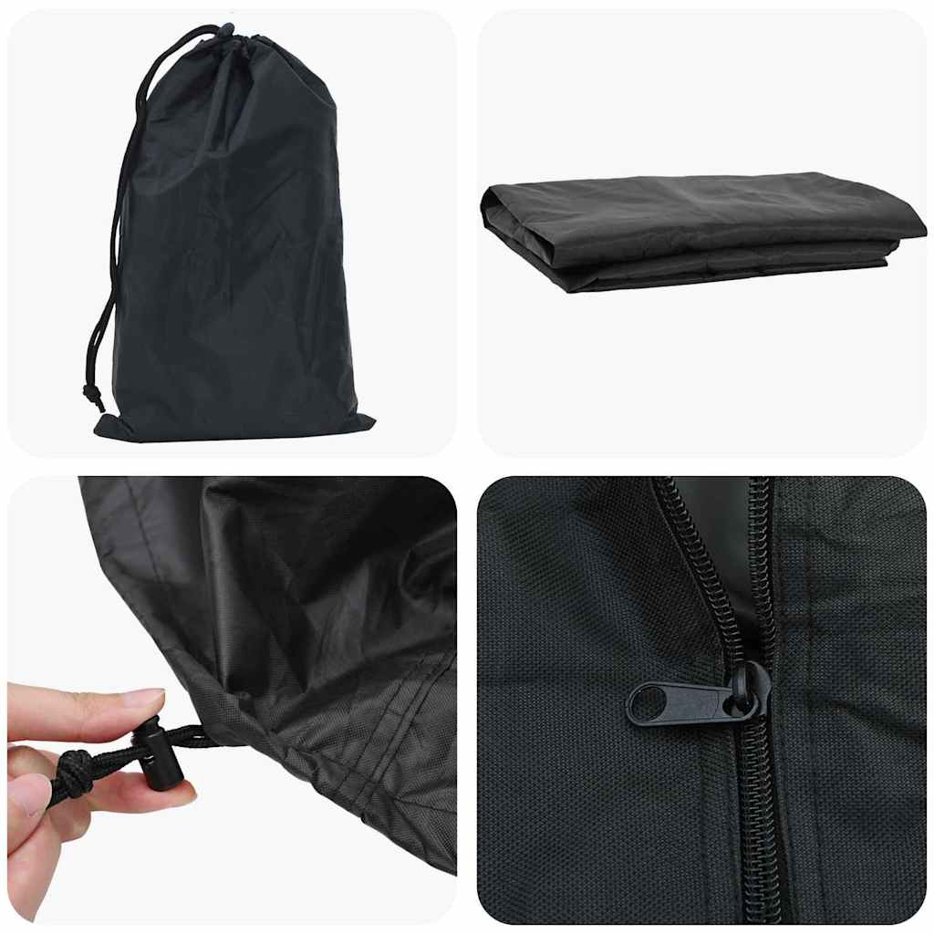 Funda para leñero Liso Negro 61 x 122 x 106 cm Tela Oxford 210D