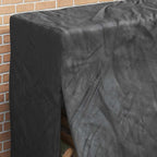 Funda para leñero Liso Negro 61 x 122 x 106 cm Tela Oxford 210D