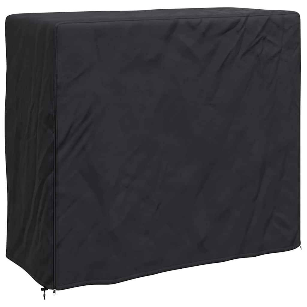 Funda para leñero Liso Negro 61 x 122 x 106 cm Tela Oxford 210D