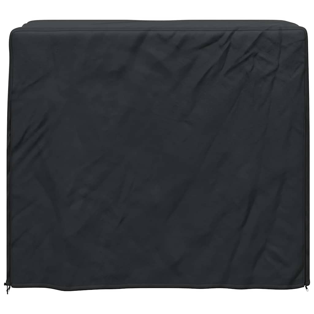 Funda para leñero Liso Negro 61 x 122 x 106 cm Tela Oxford 210D
