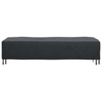 Funda para Loungers Liso Negro 74 x 210 x 40 cm tela