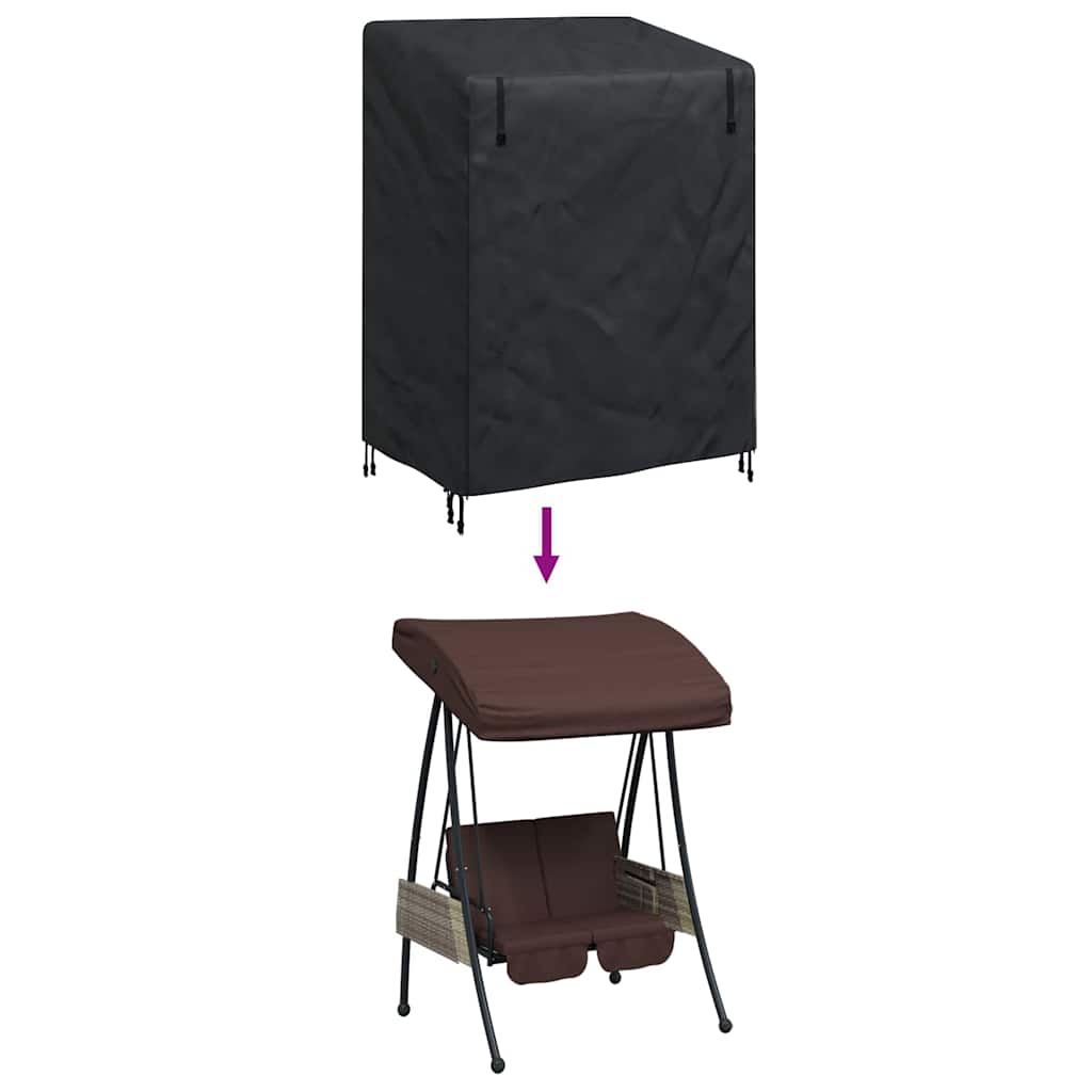 Funda para columpio de exterior 120 x 90 x 155 cm