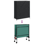 Cubierta para Mesa de Pingpong Negro 165 x 70 x 185 cm tela