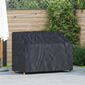 Funda para banco de jardín 130 x 95 x 40 / 80 cm Tela Oxford 420D