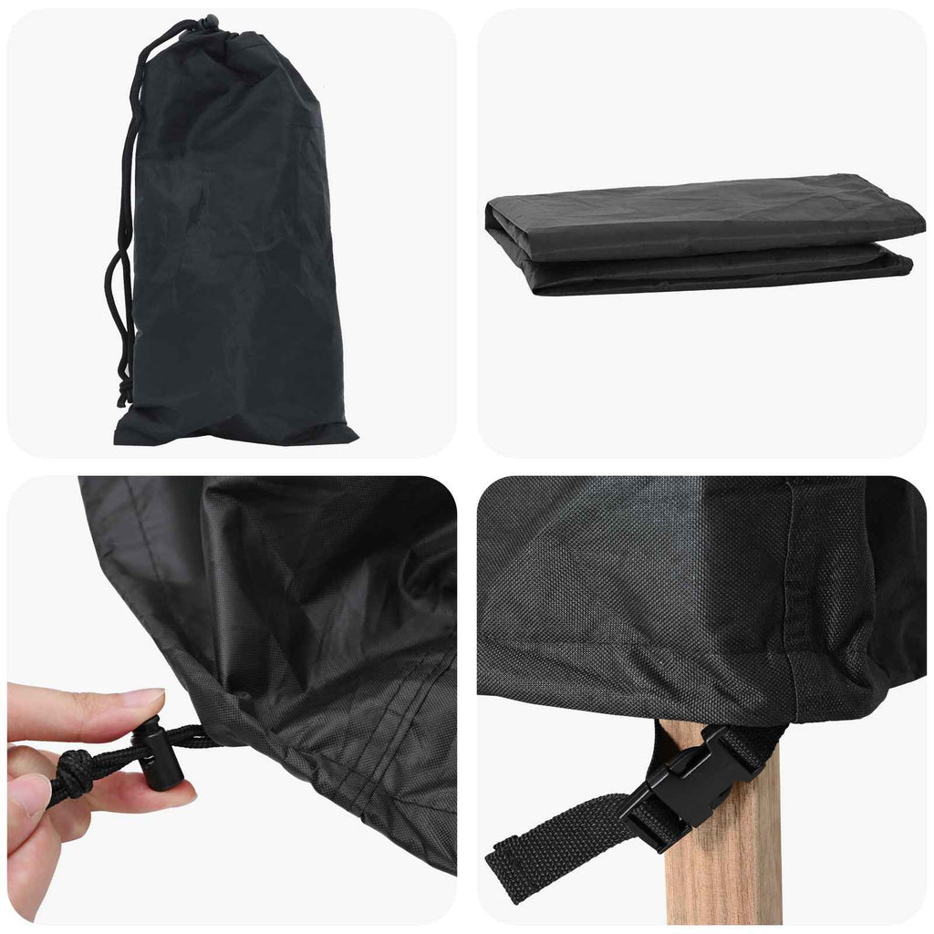 Funda para banco de jardín 130 x 95 x 40 / 80 cm Tela Oxford 420D