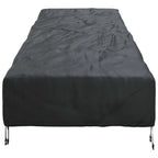 Funda para muebles de exterior Negro 195 x 76 x 82 cm