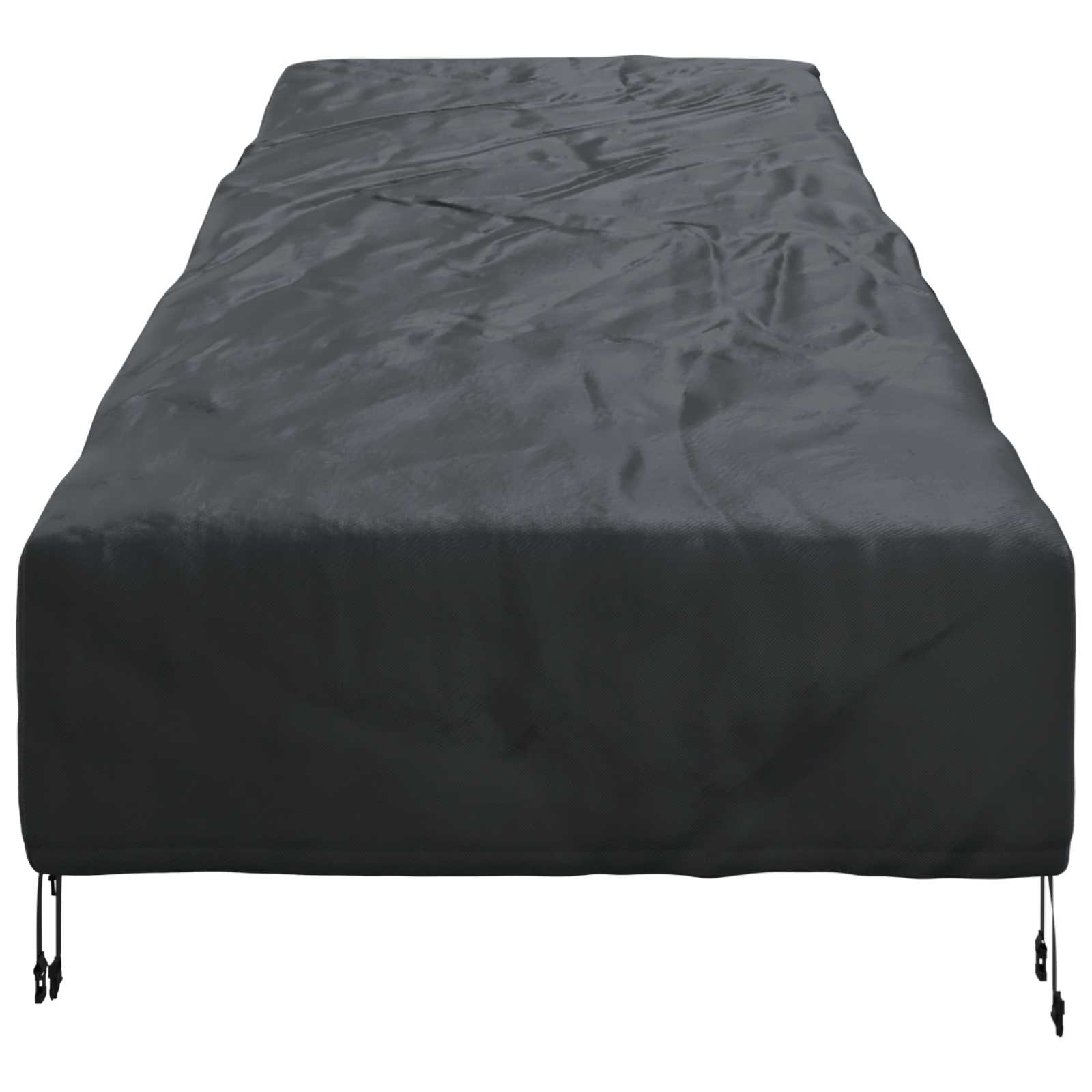 Funda para muebles de exterior Negro 195 x 76 x 82 cm