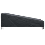 Funda para muebles de exterior Negro 195 x 76 x 82 cm