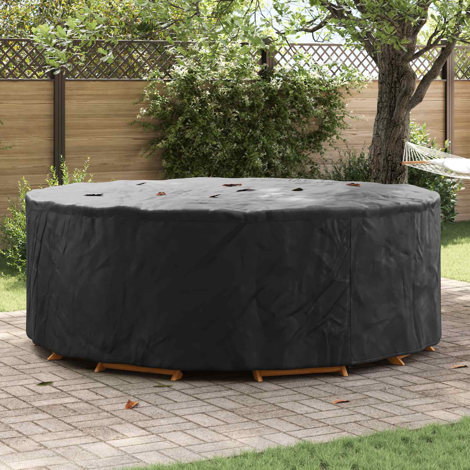 Funda para muebles Negro 102 x 102 x 71 cm Tela Oxford 210D