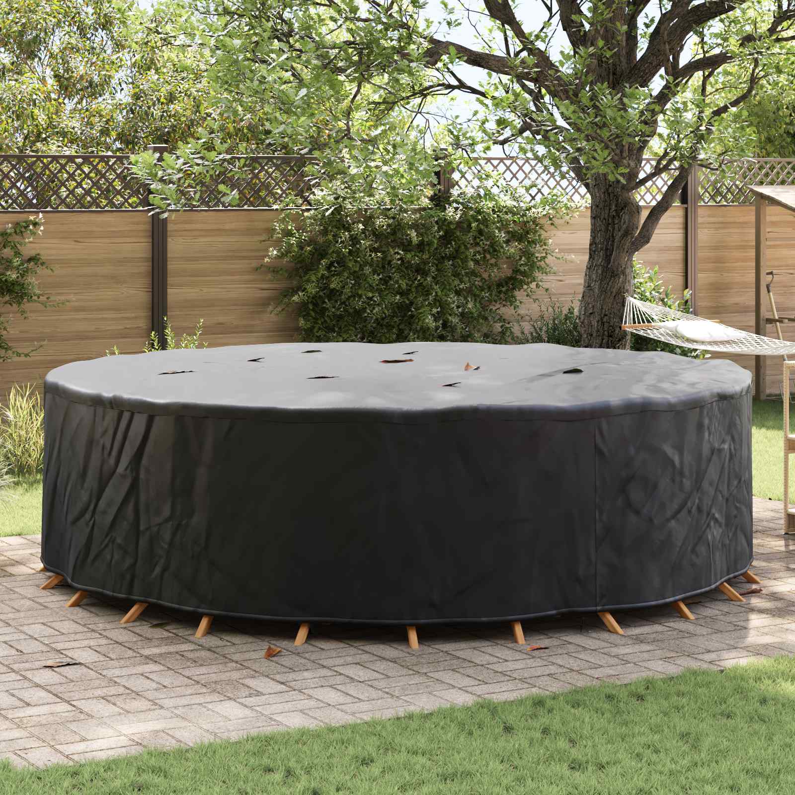 Funda para muebles Negro 102 x 102 x 71 cm Tela Oxford 210D