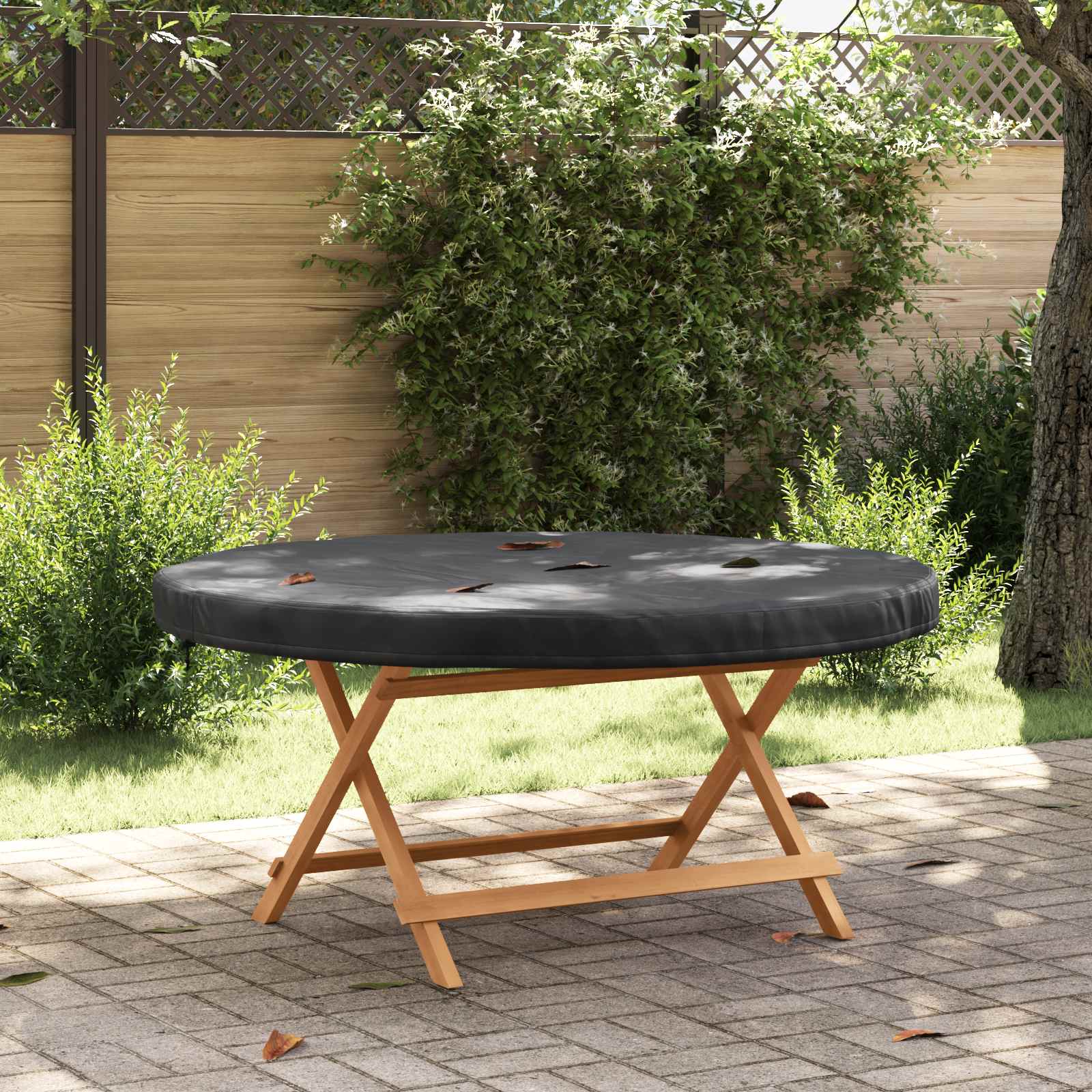 Funda para mesa de exterior 102 x 102 x 10 cm Tela Oxford 210D