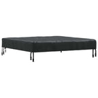 Cubierta de Mesa Liso Negro 102 x 102 x 15 cm tela