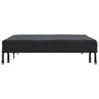 Cubierta de Mesa Liso Negro 102 x 102 x 15 cm tela
