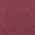 Sillón de tela color rojo vino 100x78x84 cm