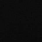 Sofá 3 plazas Tela Negro 220x77x82 cm