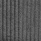 Sillón de tela de pana gris oscuro 100x77x82 cm