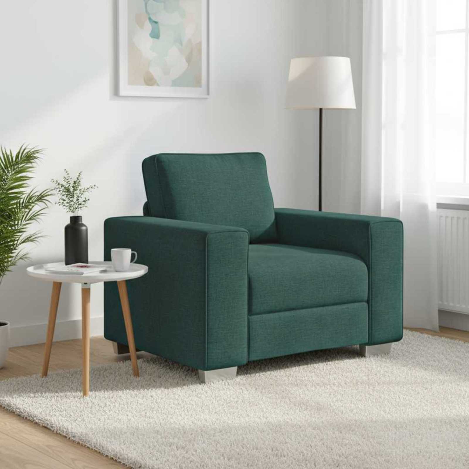 Poltrona Creme 100 cm tecido