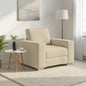 Poltrona Creme 100 cm tecido