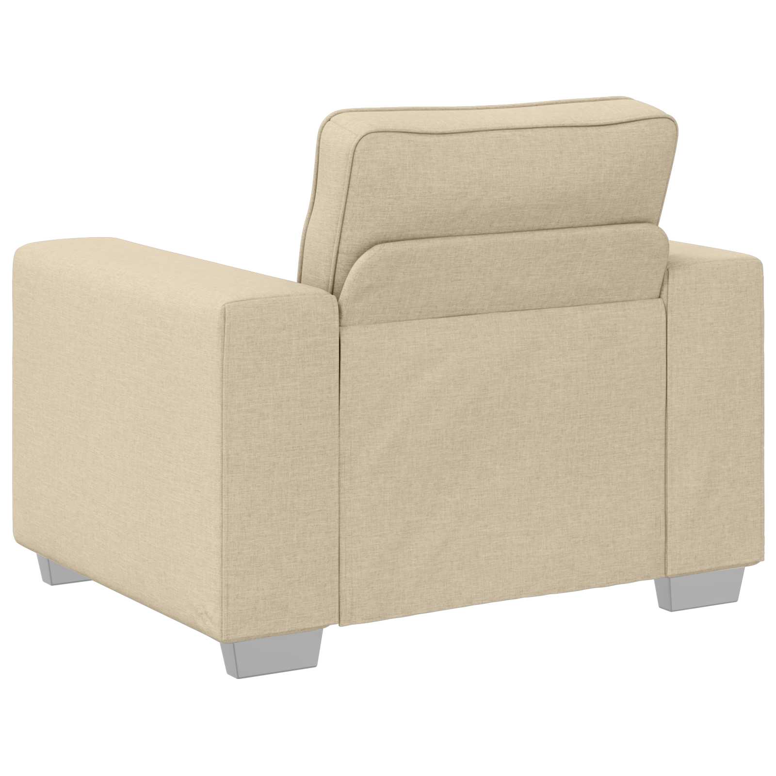 Sillón Crema 100 cm tela