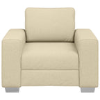 Sillón Crema 100 cm tela