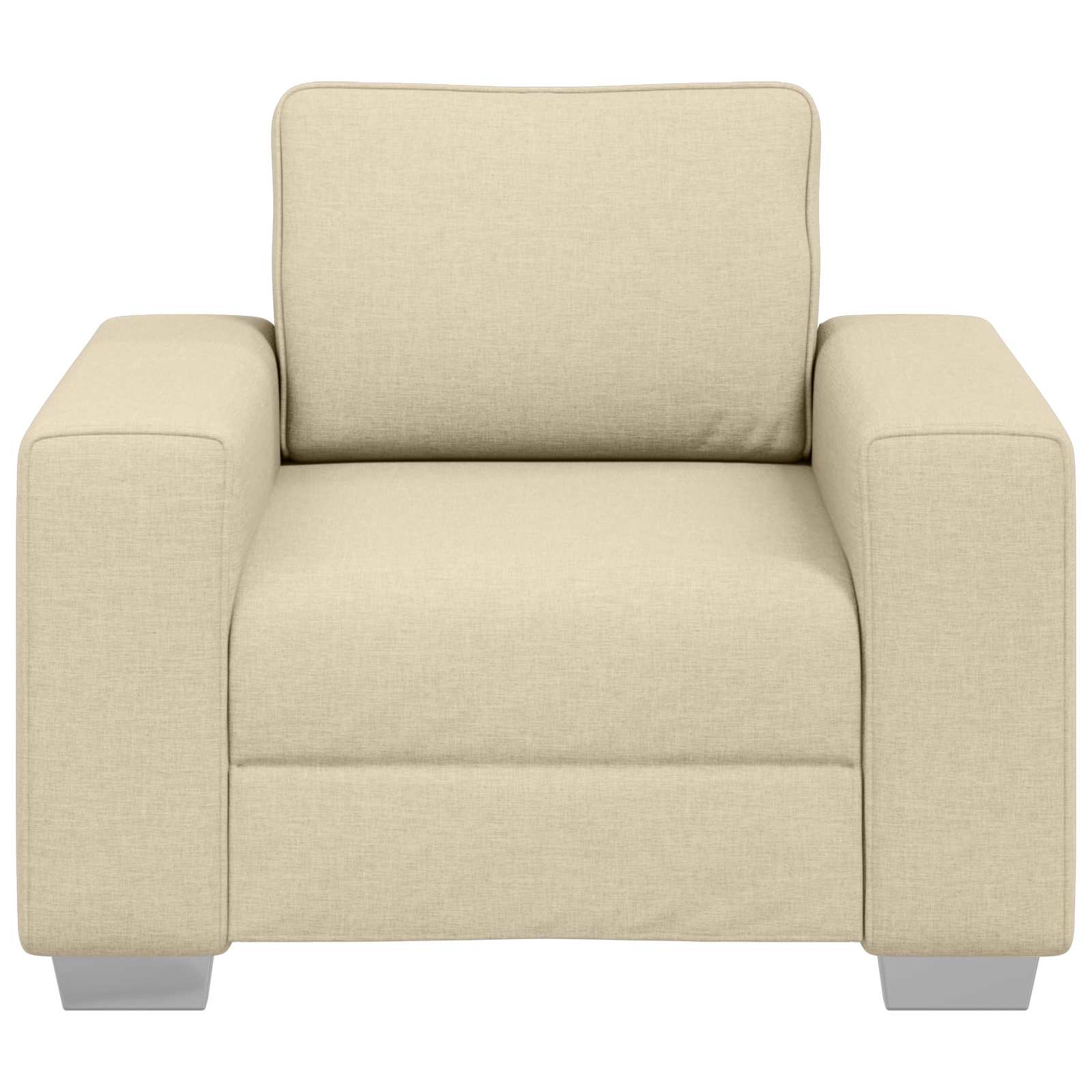 Sillón Crema 100 cm tela