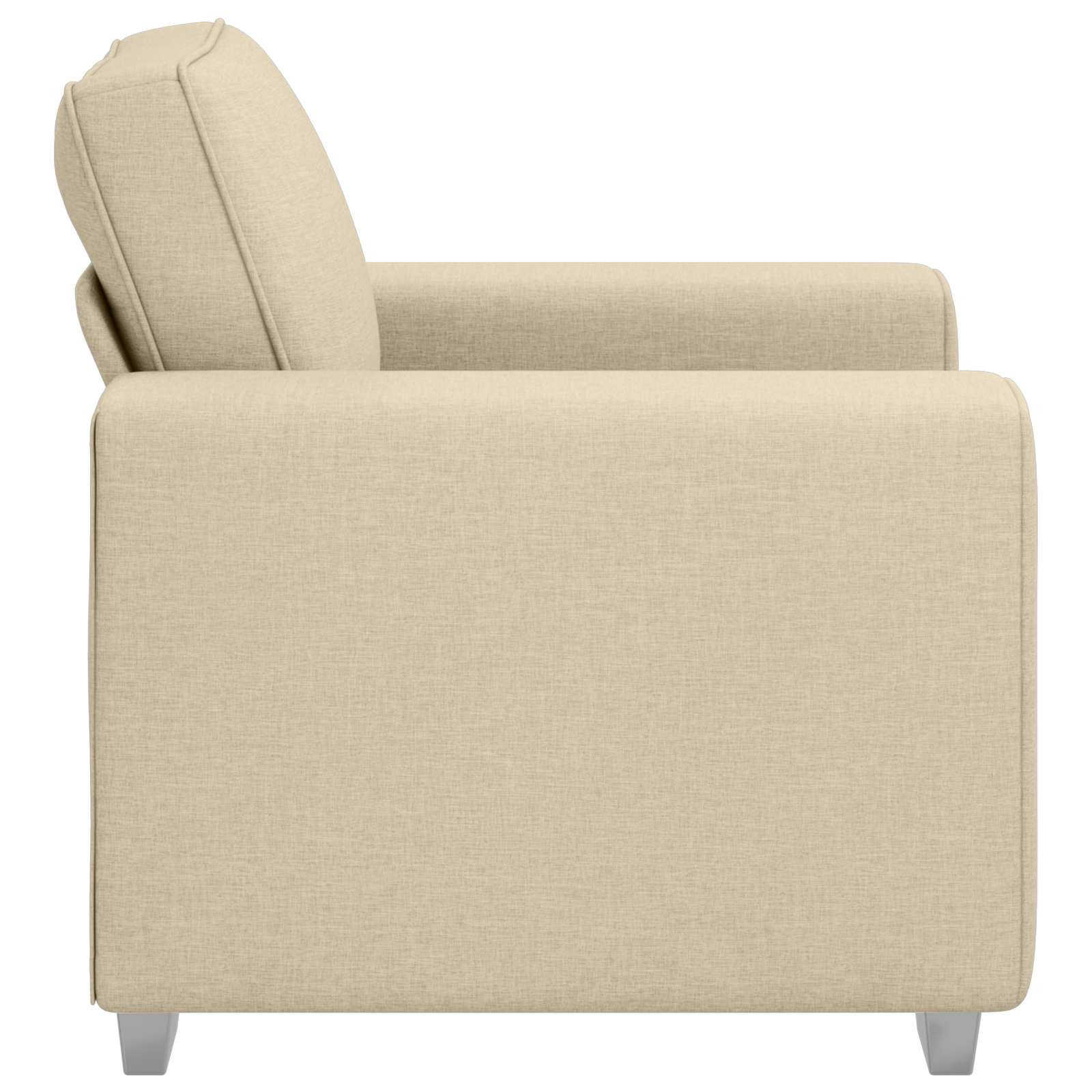 Sillón Crema 100 cm tela