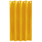 Cortinas opacas 2 pcs Amarillo Mostaza 140 x 140 cm Terciopelo