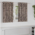 Cortinas de Terciopelo 2 pcs Capuchino 140 x 140 cm Terciopelo