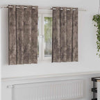 Cortinas de Terciopelo 2 pcs Capuchino 140 x 140 cm Terciopelo
