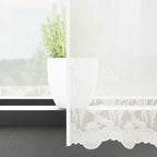 Cortina de Encaje con cortinas 1200 x 140 cm Poliéster