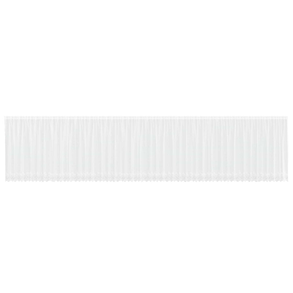 Cortina de Encaje con cortinas 1200 x 140 cm Poliéster