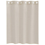 Cortina de Voilé 2 pcs Arena 140 x 140 cm Poliéster