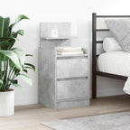 Mesilla de noche 2 uds 37x32x50 cm madera maciza reciclada