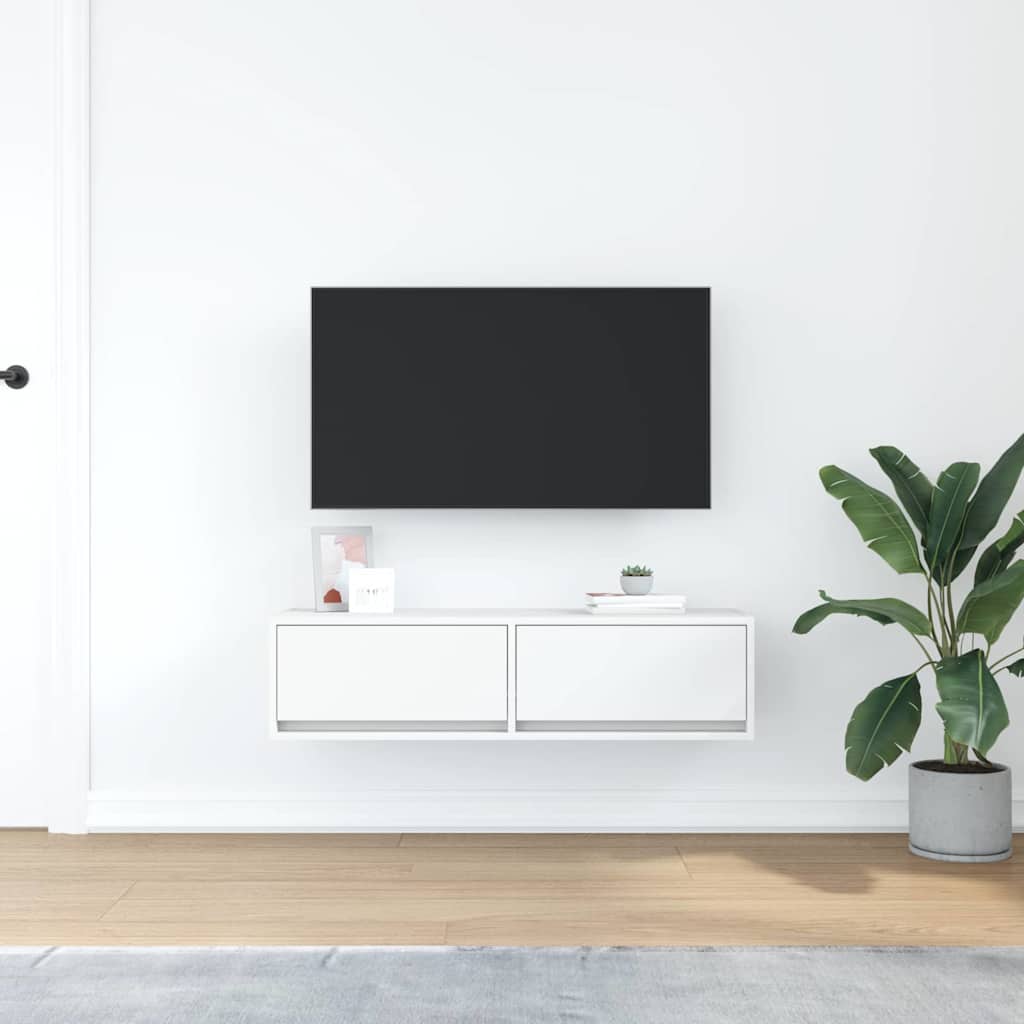 Gabinete de TV 100 x 31 x 25,5 cm Madera contrachapada