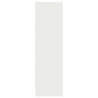 Aparador alto blanco 29,5x34x119,5 cm madera de ingeniería