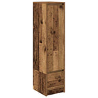 Aparador de madera vieja 29,5x34x119,5 cm Madera de ingeniería