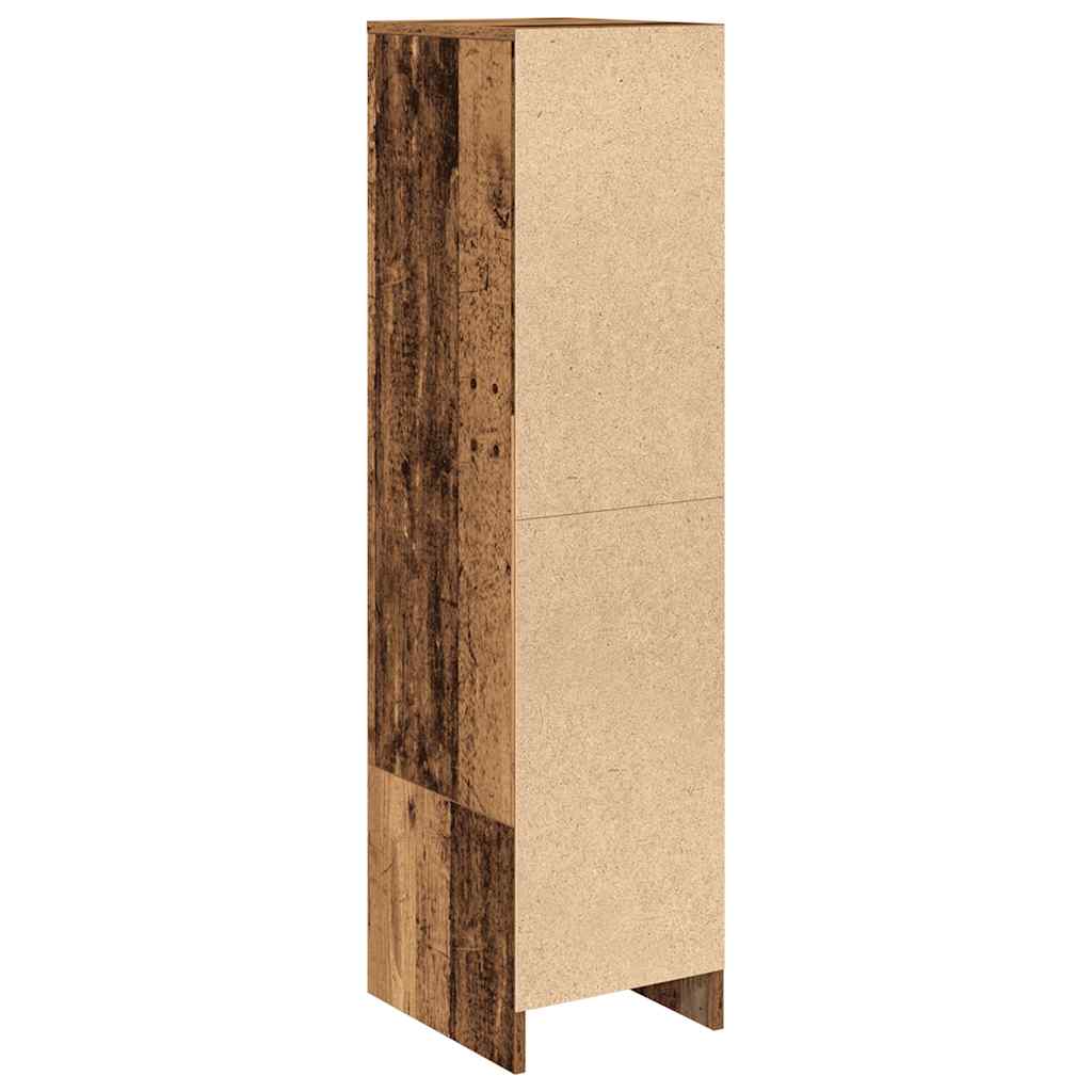Aparador de madera vieja 29,5x34x119,5 cm Madera de ingeniería