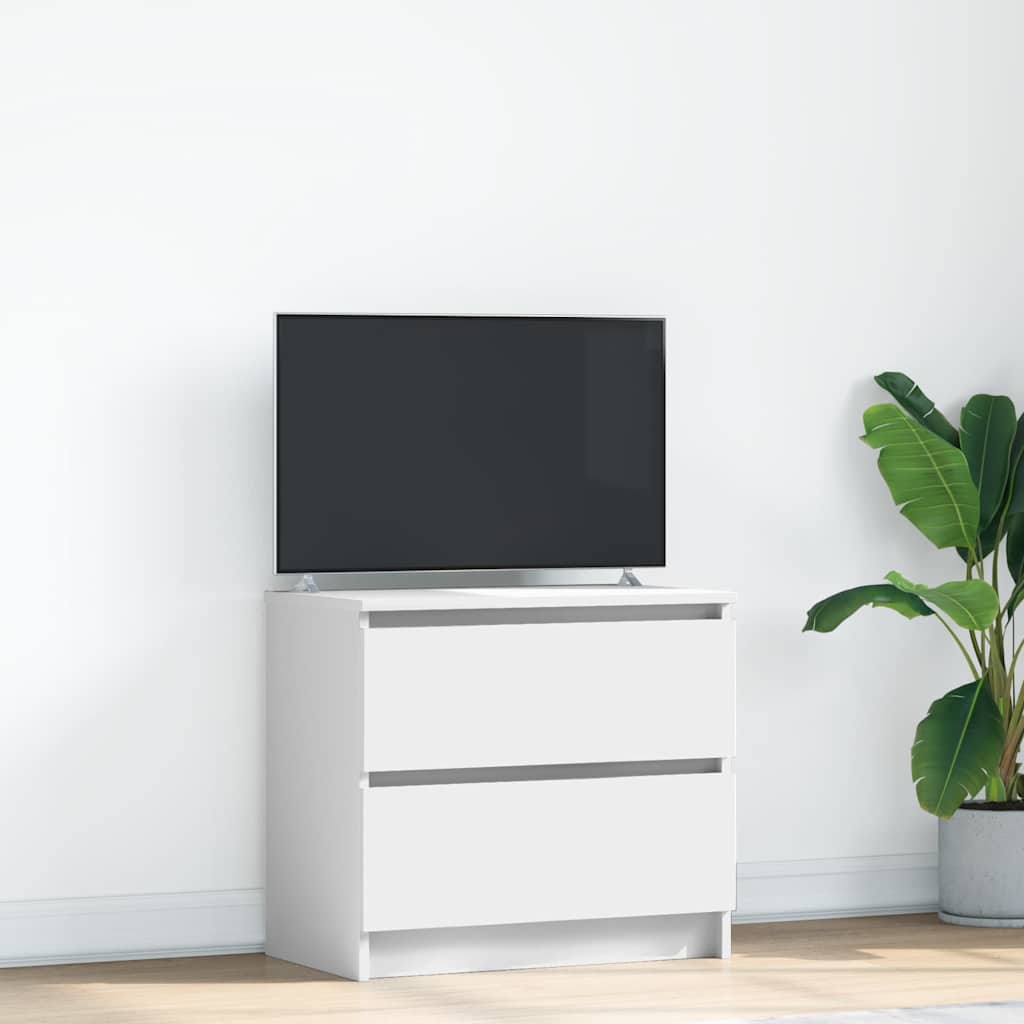 Mueble para TV acero laminado en frío blanco 202x39x43,5 cm