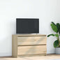 Sonoma Oak TV Cabinet 80x35x54 cm Engineered Wood