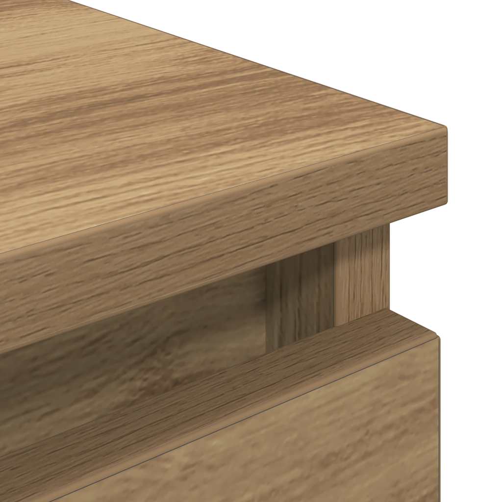Mueble para TV madera de ingeniería roble artisan 100x35x54 cm