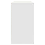 Escritorio blanco 120x42x76 cm madera de ingeniería