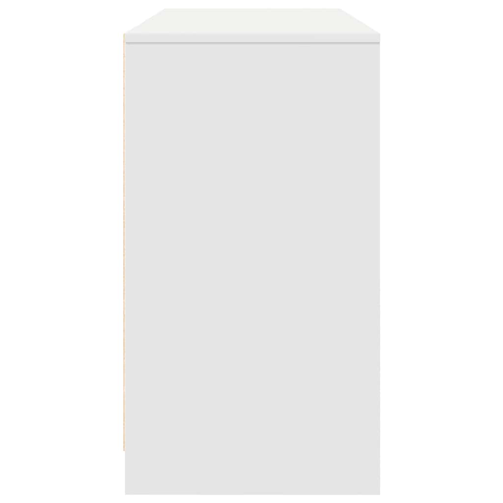 Escritorio blanco 120x42x76 cm madera de ingeniería