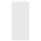 Aparador con cajones y puertas blanco 70,5x34x74,5 cm