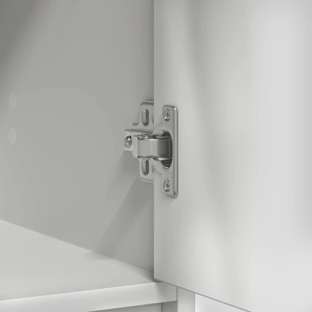 Aparador con cajones y puertas blanco 70,5x34x74,5 cm