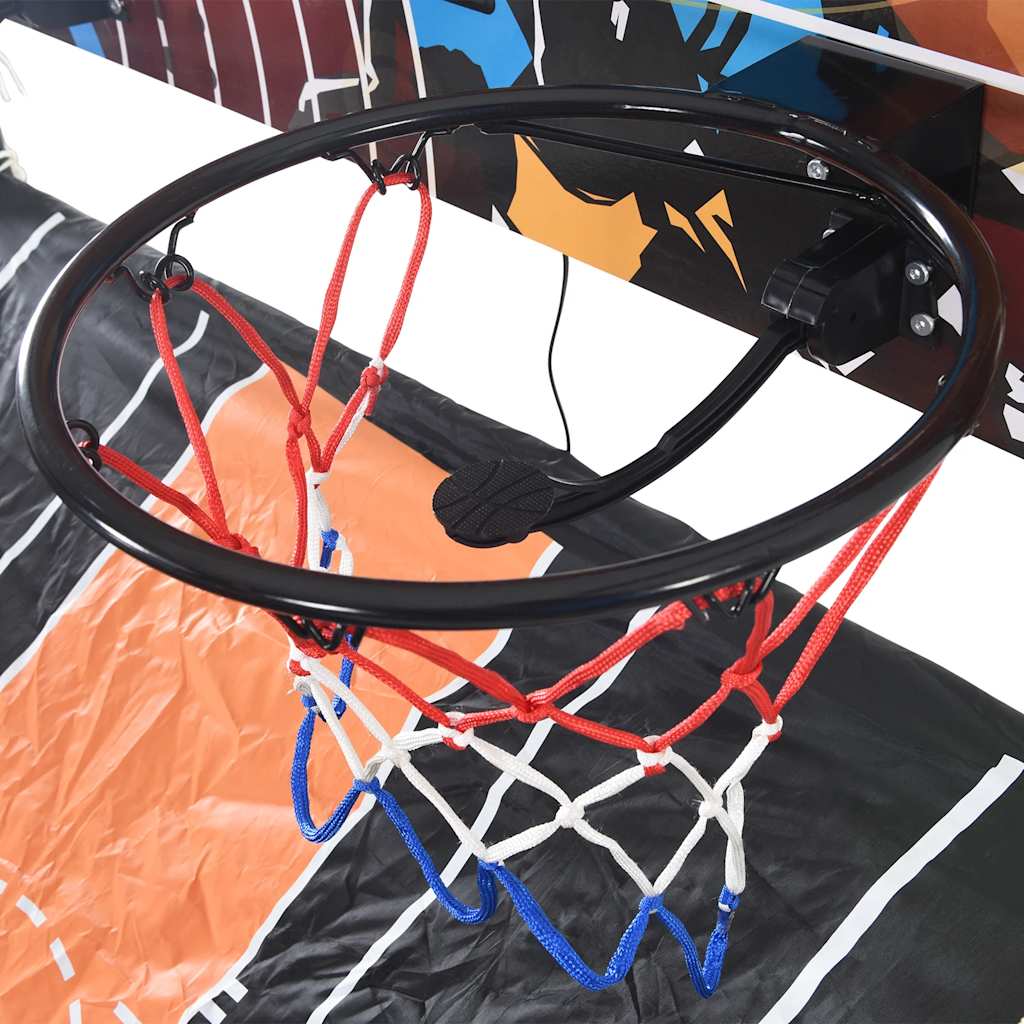 Máquina recreativa de baloncesto con 4 bolas para 2 jugadores