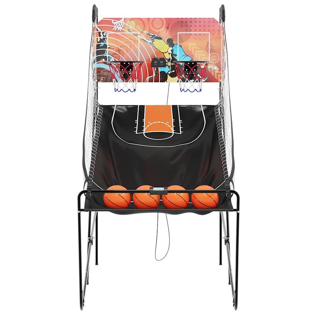 Máquina recreativa de baloncesto con 4 bolas para 2 jugadores