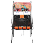 Máquina recreativa de baloncesto con 4 bolas para 2 jugadores