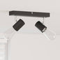 Ceiling spotlight with 26 x 6.5 x 11.5 cm metal spotlights