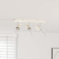 Ceiling spotlight with 26 x 6.5 x 11.5 cm metal spotlights